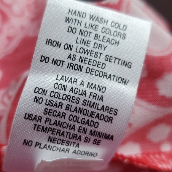 NWT SANDRA DARREN MAXIDRESS RED WHITE SIZE 8 - Picture 10 of 10